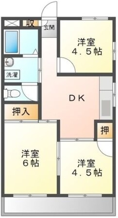 マンション陽光の物件間取画像